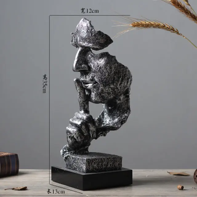 Абстрактные Фигурки из смолы Maks декоративные скульптуры человеческая модель