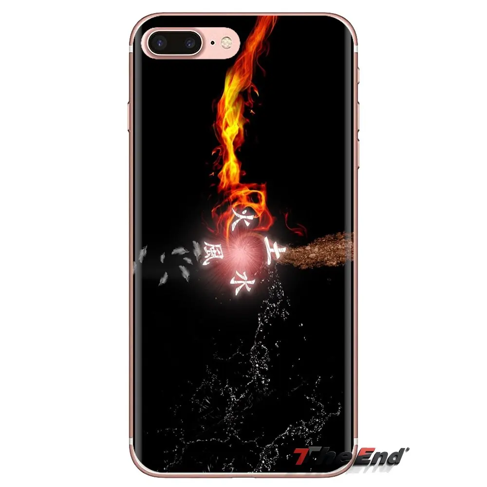 Transparent Soft Shell Covers Water And Fire Art For Samsung Galaxy S3 S4 S5 Mini S6 S7 Edge S8 S9 S10 Plus Note 3 4 5 8 9 |