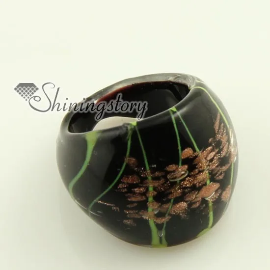 Кольца из муранского стекла в форме лампворк|ring jewelry|jewelry jewelleryfinger jewelry |