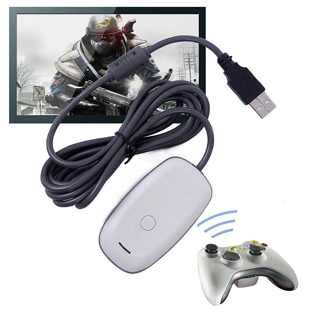 Беспроводной USB контроллер для xbox 360|pc wireless controller|pc wirelesspc controller |