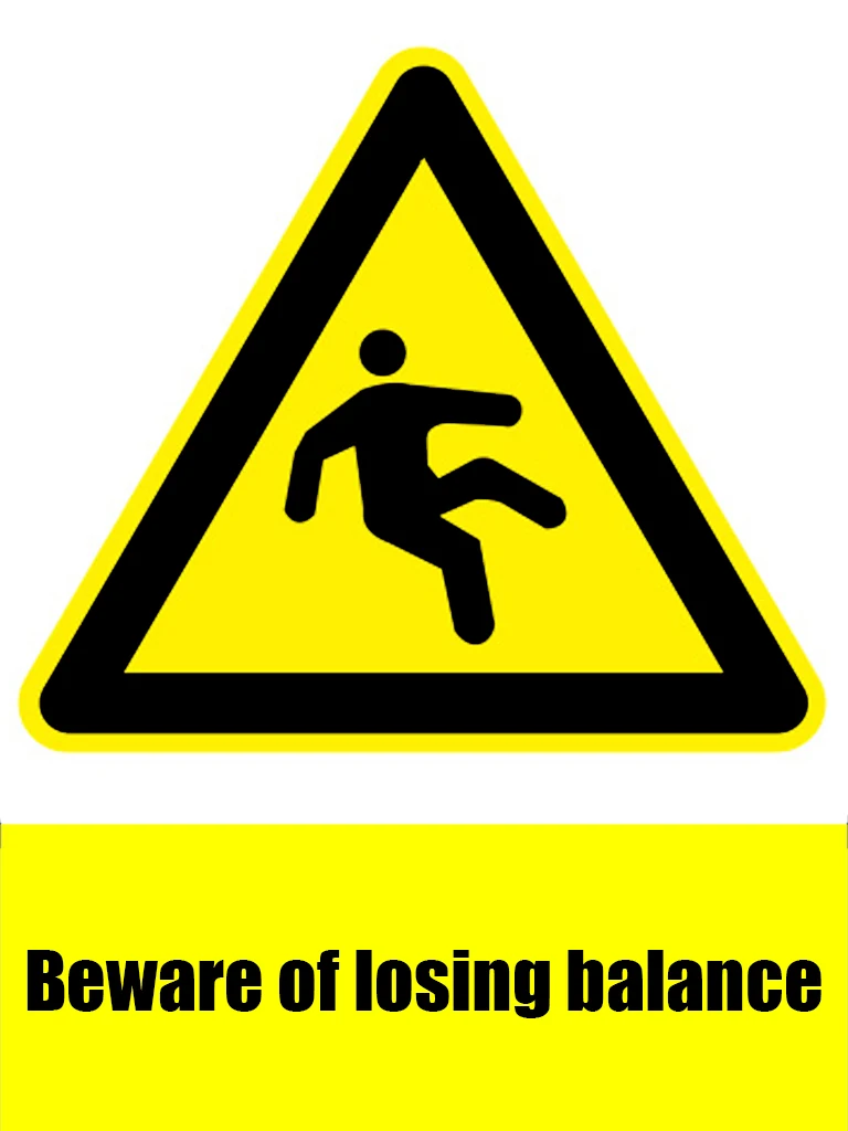 

15x20cm 1PC Prohibited sign Beware Of Noise Warning Safety Sign Stickers Wall Decor For Schools Walls And Floors Car Styling