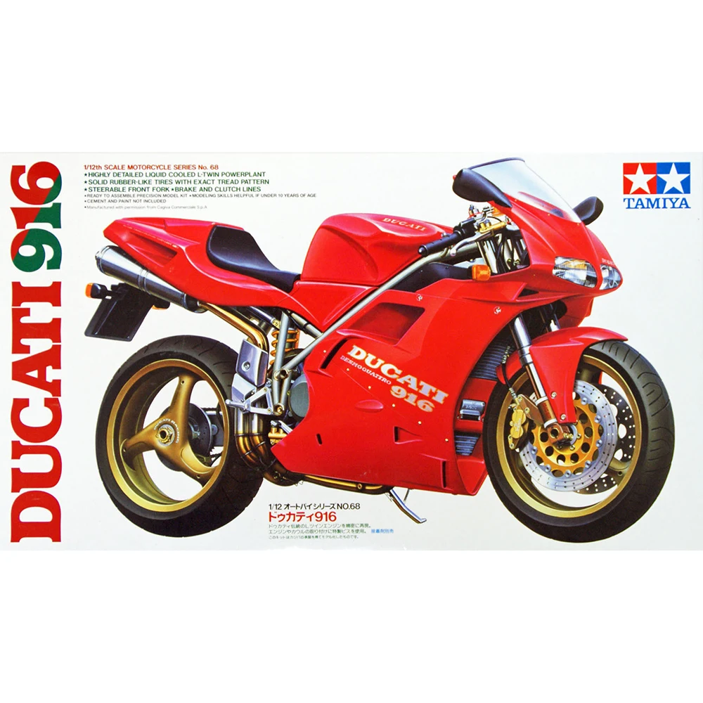 Модель хобби 1/12 TAMIYA 14068 Ducati 916|Наборы для сборки моделей| |