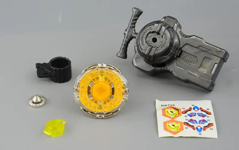 OMO Beyblades тяжелая борьба металлическая фурия BB126 с комплектом строительных