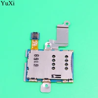 yuxi sim card reader holder tray slot flex cable for samsung galaxy note 10 1 n8000 gt n8000