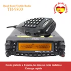 Последняя версия TYT TH-9800 50W Quad Band 2950144430MHz woki toki 2-тоновый5-тоновый мобильный трансивер