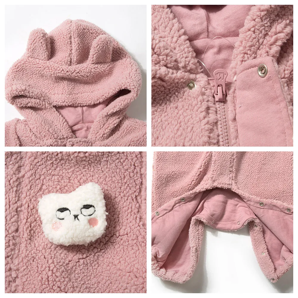 Мини комбинезон Balabala для малышей с длинными рукавами и хлопковой подкладкой