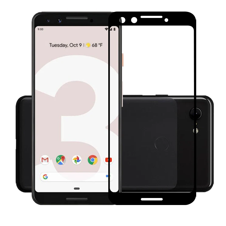 Защитная пленка для Google Pixel 2/Pixel 2 XL полное покрытие закаленное стекло 3/Pixel 3 XL|screen