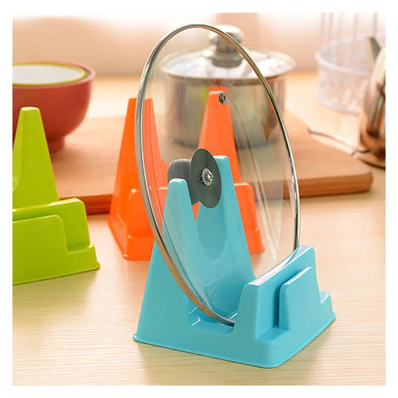 Практичные кухонные инструменты Крышка Для Сковороды подставка держатель Анти