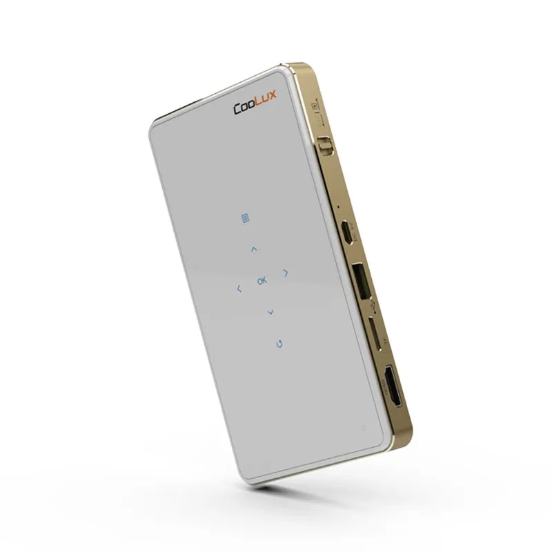 Coolux магазины Q6 Full HD 1080 P видео мини светодиодный проектор Android WIFI Airplay DLP карман