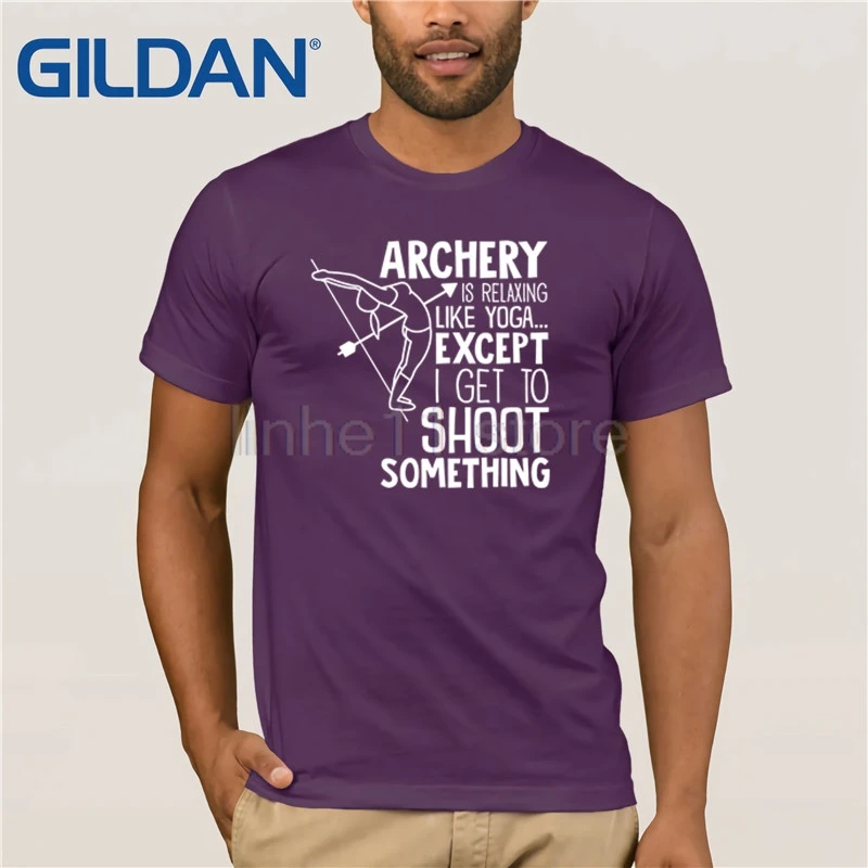 Футболка archery Funny Pose рубашка с бантом и стрелой Мужская футболка одежда