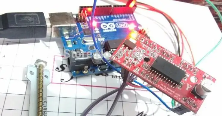 Драйвер шагового двигателя EasyDriver V44 A3967 5 шт./лот | Электронные компоненты и