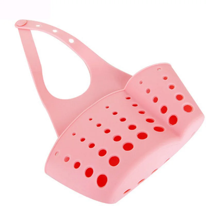 Hot Portable Basket Home Kitchen Hanging Drain Bag Bath Storage Tools Sink Holder Accessory vaciar cesta | Дом и сад