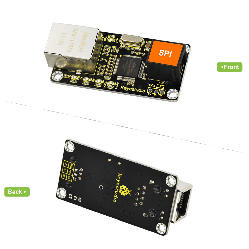 Сетевой модуль Keyestudio EASY plug W5100 Ethernet для Arduino STEAM|Аксессуары демонстрационных