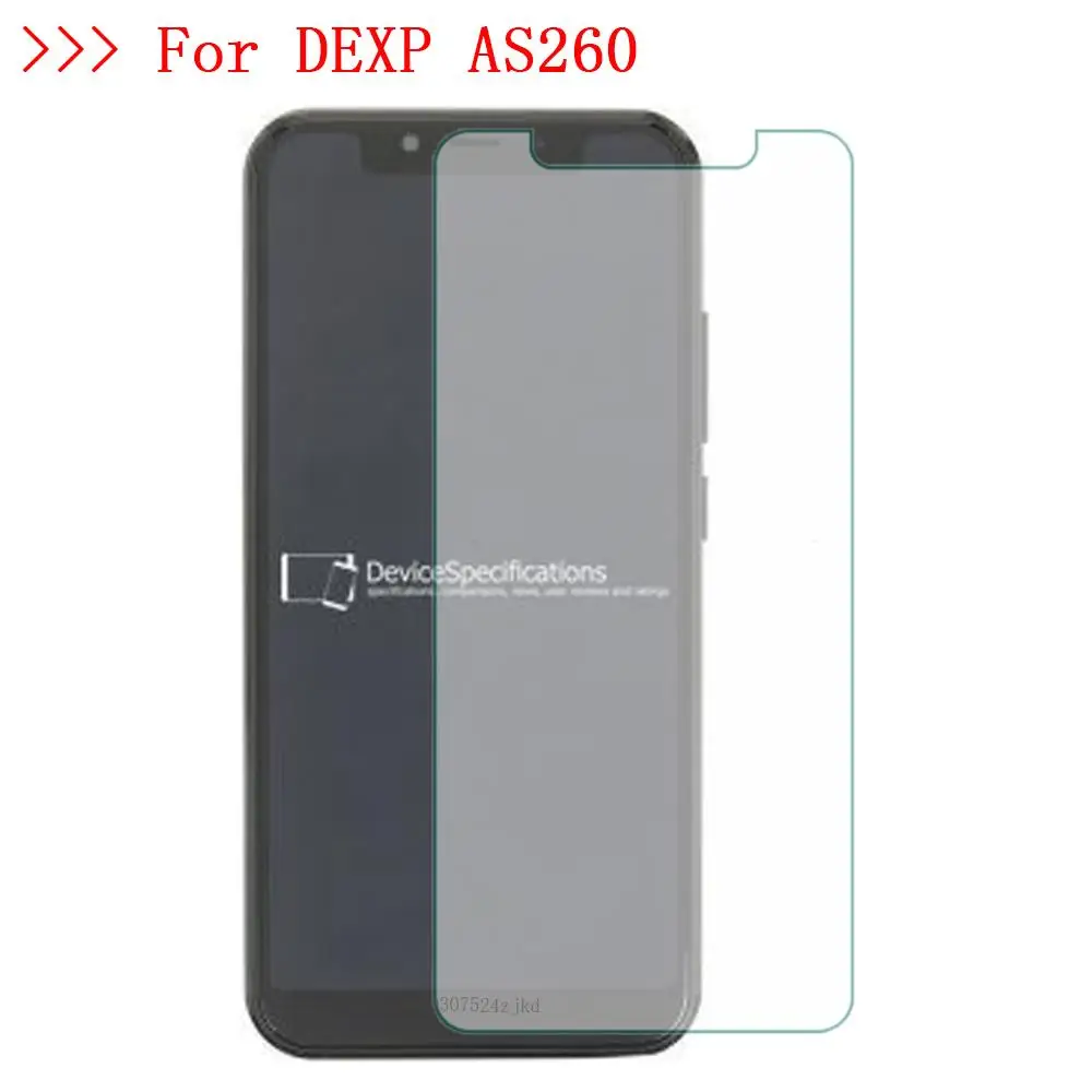 For DEXP AS260 Tempered Glass Screen Protector 2.5D 9H Protective Film AS 260 | Мобильные телефоны и аксессуары