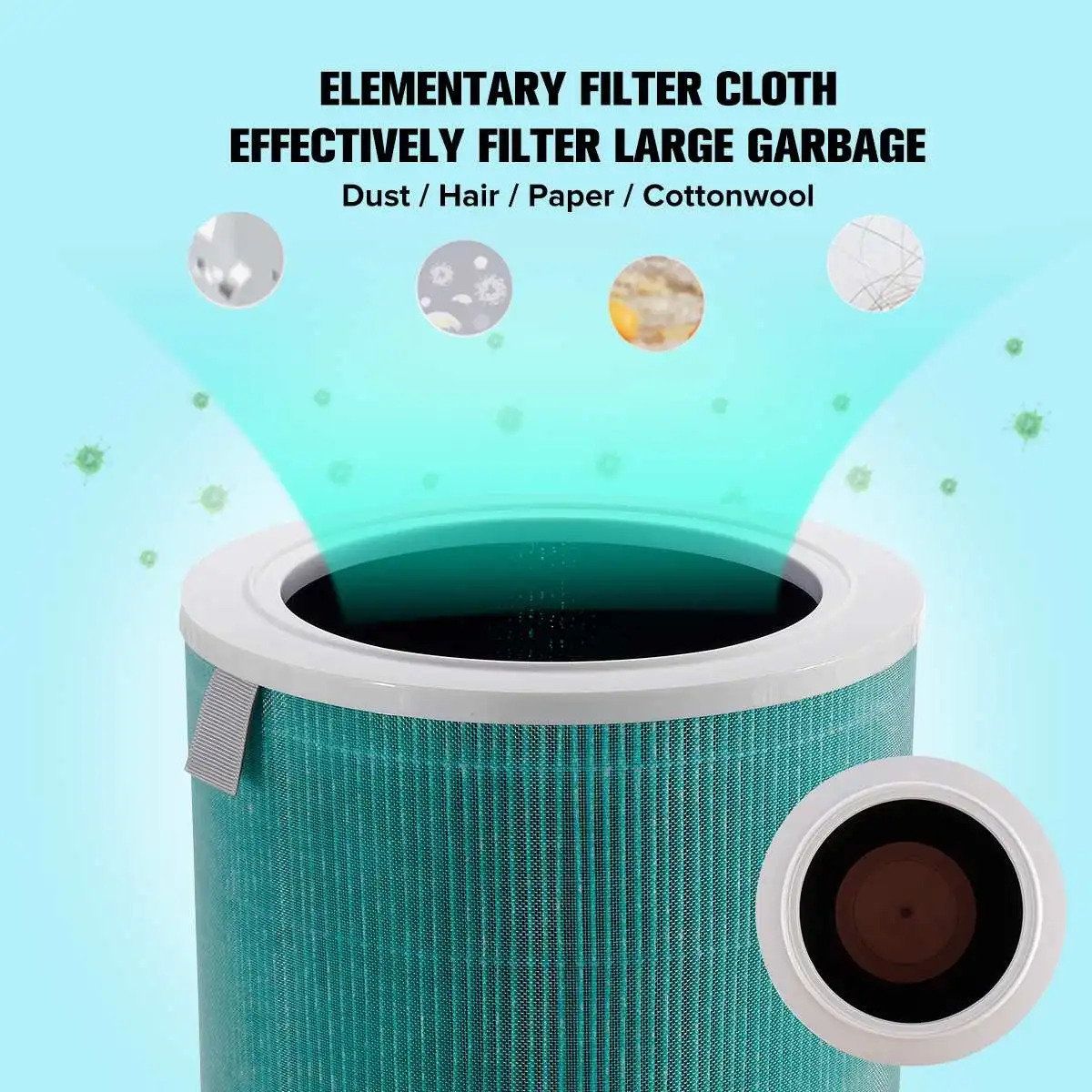 Сменный фильтр HEPA с активированным углем для умного воздухоочистителя
