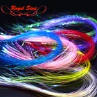 Королевский Sissi 4 упаковки в наборе ледяные крылья волокна плоская вспышка мишура Кристалл мишура соленой воды мух материал для подвязки мух