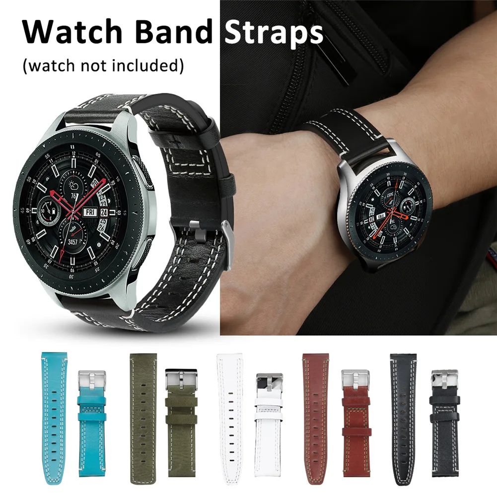 Кожаный ремешок для часов Ремешок для samsung Galaxy Watch 46 мм SM-R800 версия замена Браслет ремешок