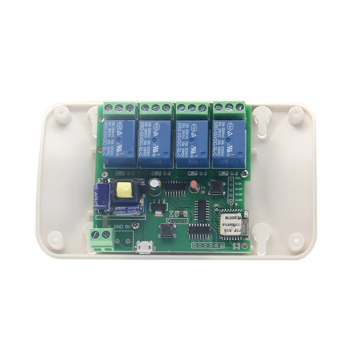 ABS чехол для SONOFF DIY 4 канала реле Jog Wifi беспроводной Умный домашний переключатель