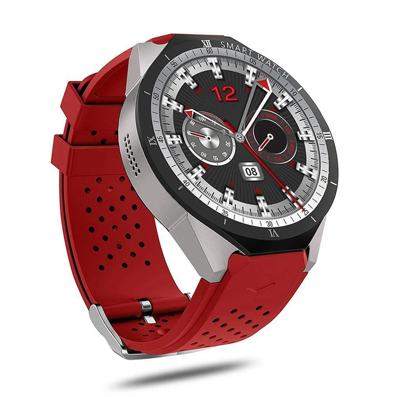 Смарт-часы kingwear Kw88 Pro 3g Android 7,0 1. 3g Гц четырехъядерный 16 Гб Wifi Gps 2Mp камера монитор сердечного ритма 3g Смарт-часы Mobil