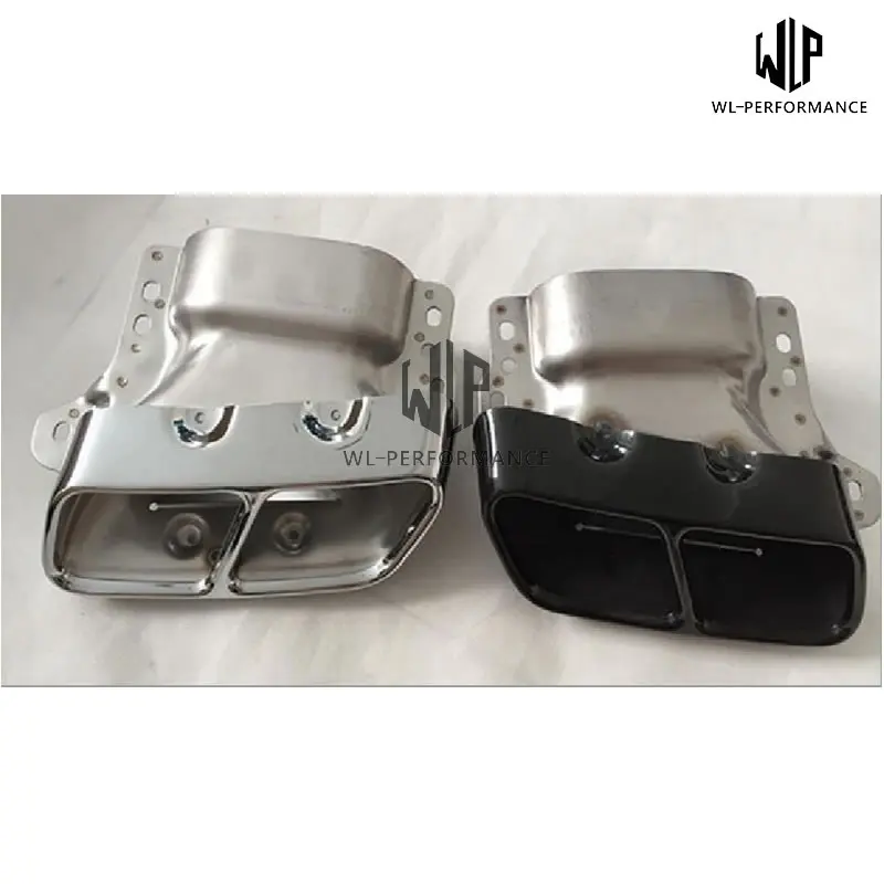 W117 CLA260 CLA250 CLA45 стиль PP фотосессия с наконечниками выхлопных газов для Mercedes-Benz 13-15 |
