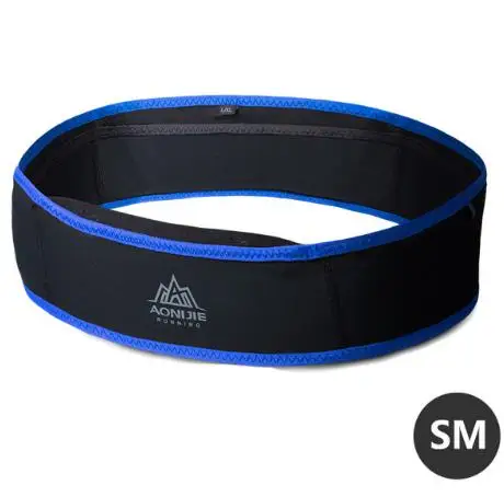 BLUE SM AONIJIE тонкий пояс для бега, сумка для бега, поясная сумка для путешествий, для денег, марафона, тренажерного зала, тренировки, фитнеса, 6,9, держатель для мобильного телефона W938 - Цвет: BLUE SM