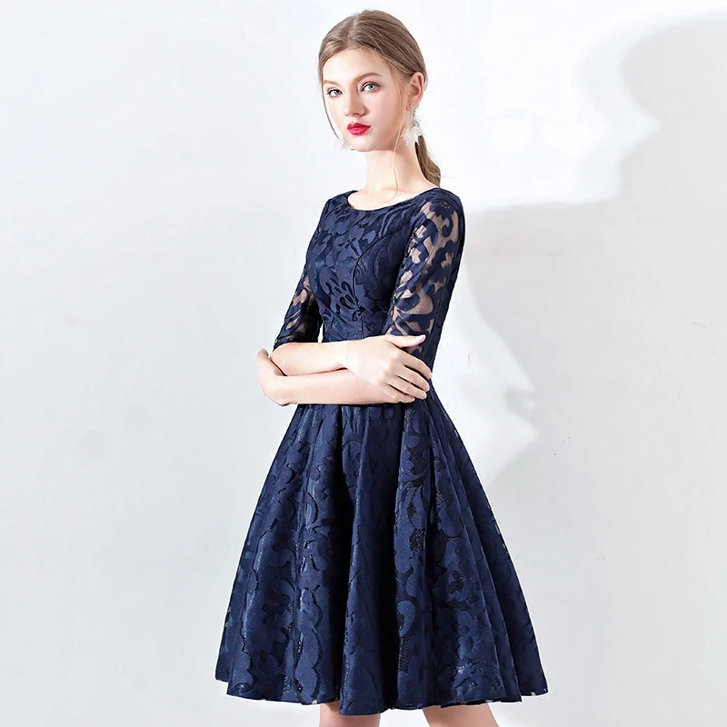 Robe De Cocktail Courte элегантные кружевные коктейльные платья трапециевидной формы с