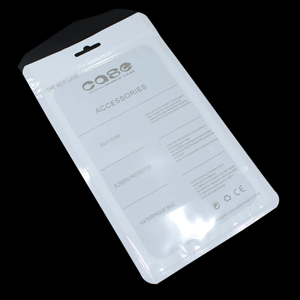 500 шт./лот, мобильный телефон, чехол, упаковка для iPhone 4, 4S, 5, 5S, 6  Plus, пластиковый, Ziplock, белый | AliExpress
