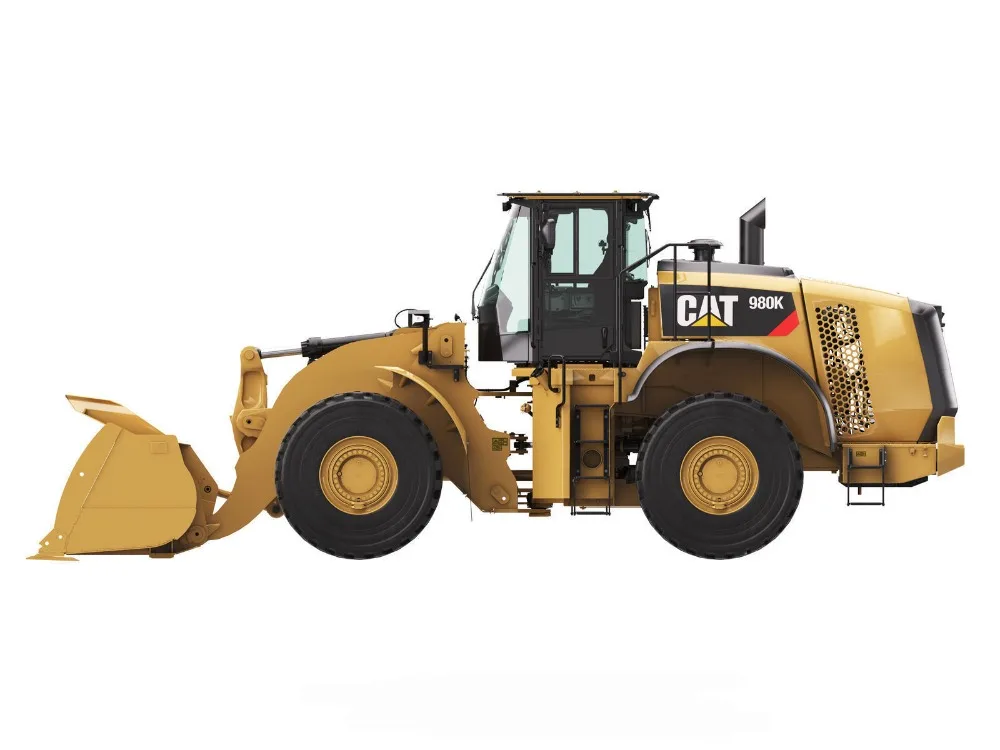 Литая Игрушечная модель Norscot 1:50 Caterpillar CAT 980K колесный погрузчик 55289 для мальчика