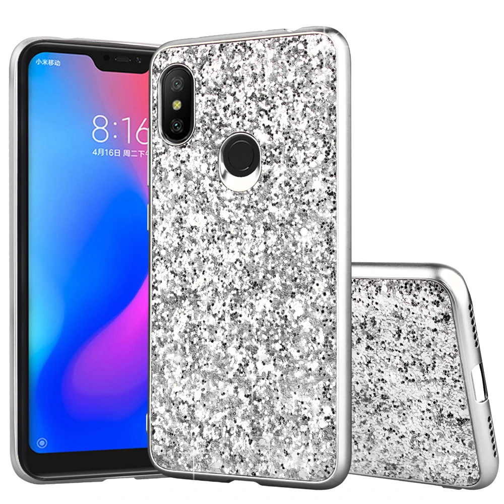 Блестящие Чехлы NTSPACE для Xiaomi Redmi Note 7 6 5 Pro Роскошный чехол с блестками Mi 9 Play Mix 3