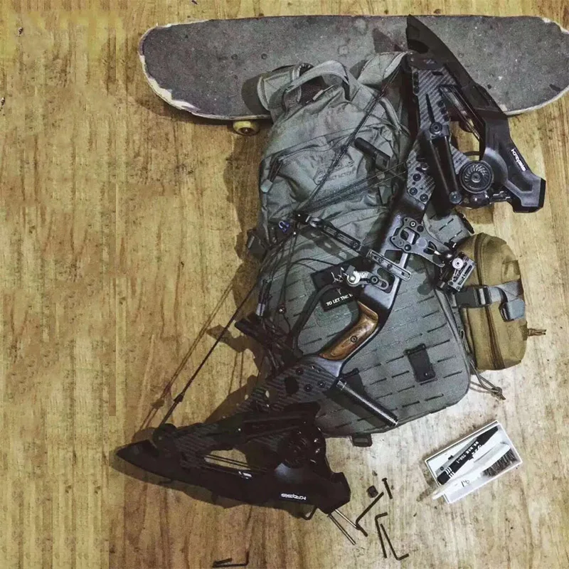 32 дюйма KRESIS 21,5 LBS-80lbs комбинированный лук из лука стальной шар двойного назначения 330/460FPS 70-75% коэффициент экономии труда для охотничьего лука