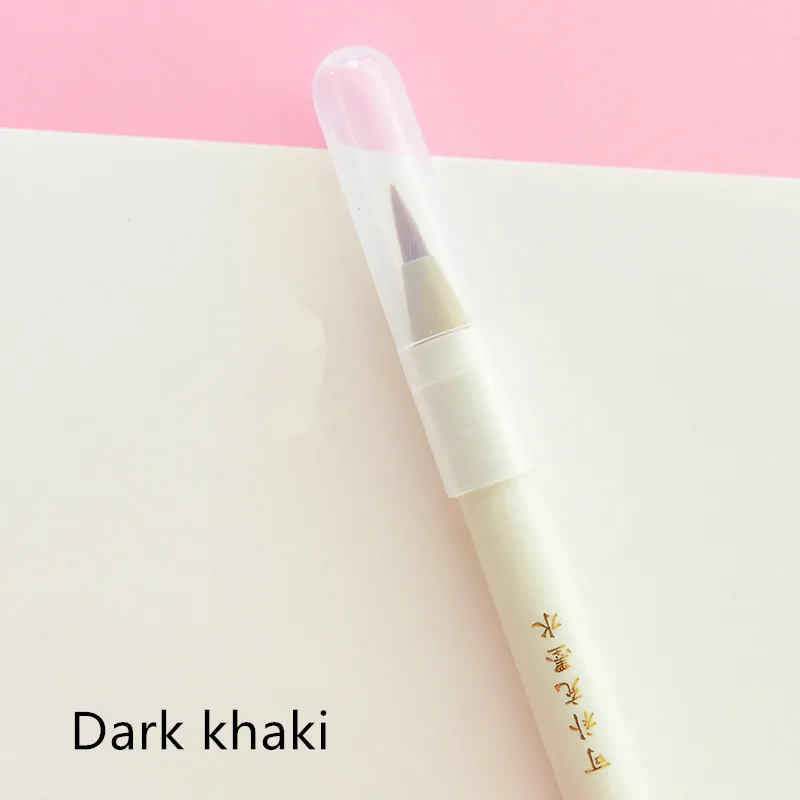 lapices de colores пастель карандаши акварельные концелярские товары pastel набор художника mungyo восковой карандаш набор рисования карандаши пастельные канцтовары для школы канцелярия copic аквагрим канцтовары - Цвет: Dark khaki