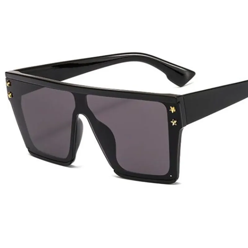Женские солнцезащитные очки со звездами черные дизайнерские брендовые