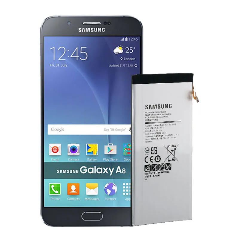Оригинальный аккумулятор samsung для галактики A8 (2015 издание) A8000 A800YZ A800F A800S Батарея EB