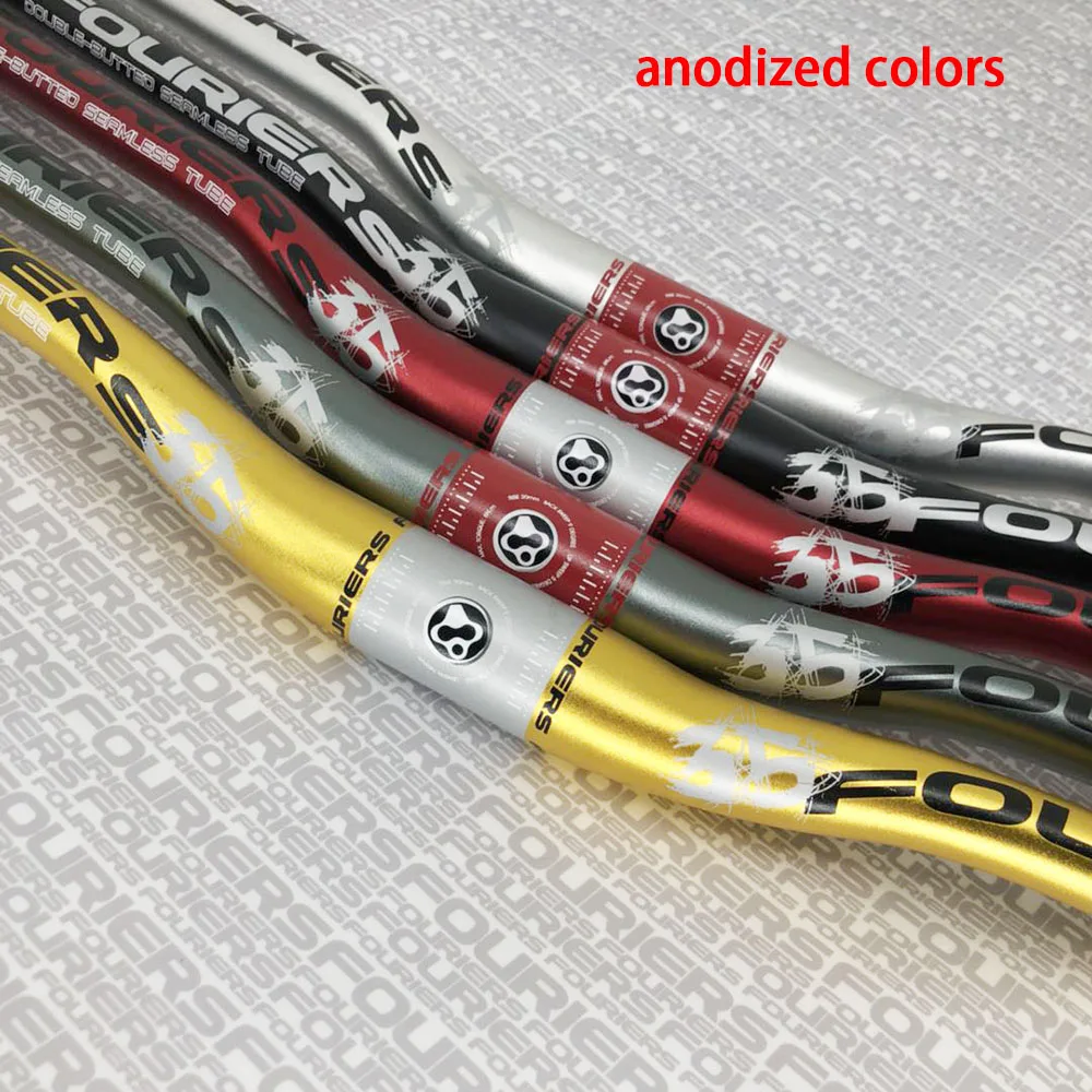 Fouriers сплав 6066-T6 DH FR AM Enduro Riser руль 35 мм x 780 мм 20 мм Rise горный MTB велосипед ручка бар высокая прочность