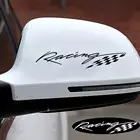 Стильная декоративная наклейка для гоночных автомобилей, Светоотражающая наклейка для мотоцикла