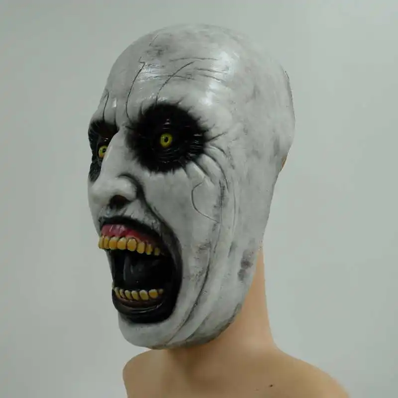 Демон монахини маска Косплэй Хэллоуин реквизит Valak латексная страшно половина