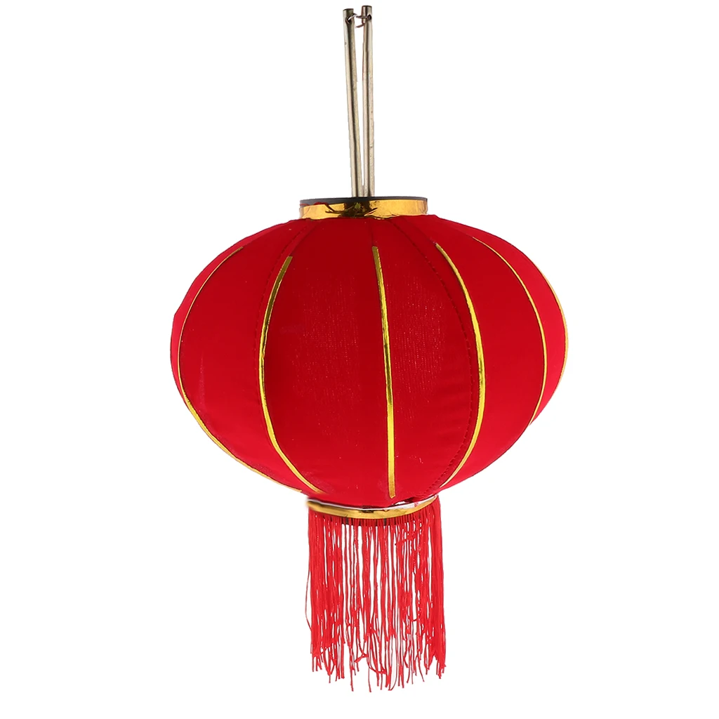 Красный китайский новогодний фонарь подвесной весенний фестиваль украшение для