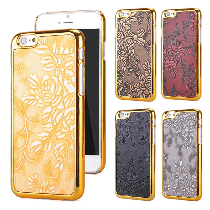 Для коке iPhone 5S чехол / 6 S Plus плюс поп воздушными золото хром гальванических