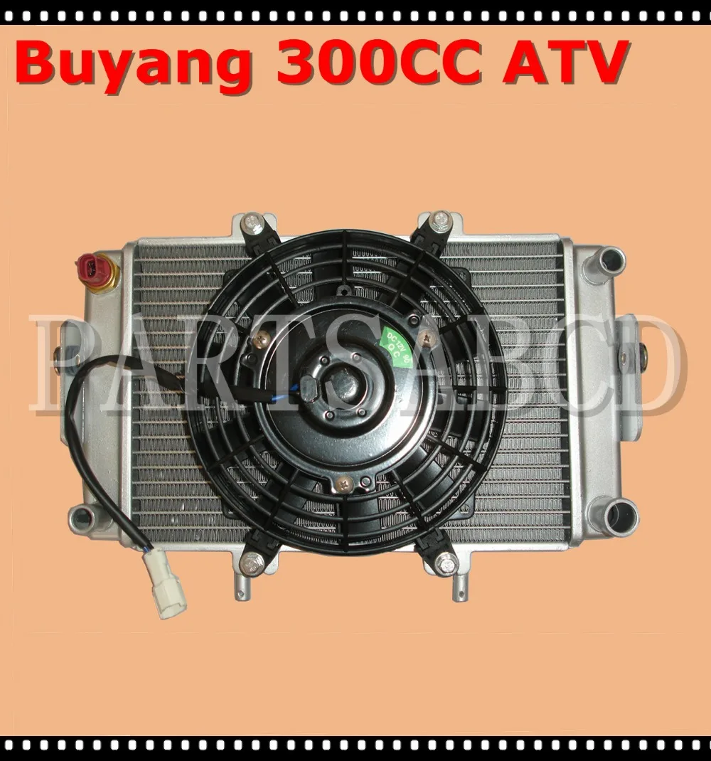 Электромотор Buyang Feishen 300CC ATV Quad радиатор и вентилятор|quad radiator|300cc atvatv quad |