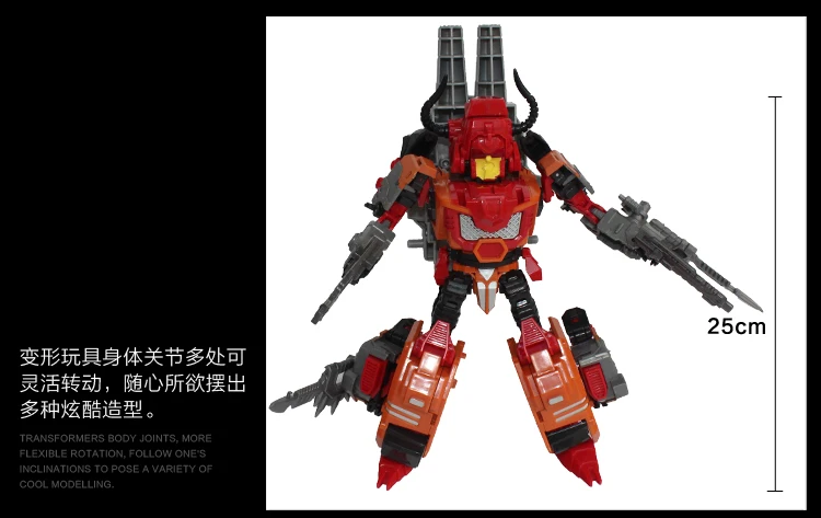 JinBao трансформация фигурки G1 MMC Predaking Feral Rex Predacons 6в1 негабаритных Обновление издание робот розничная boxToys
