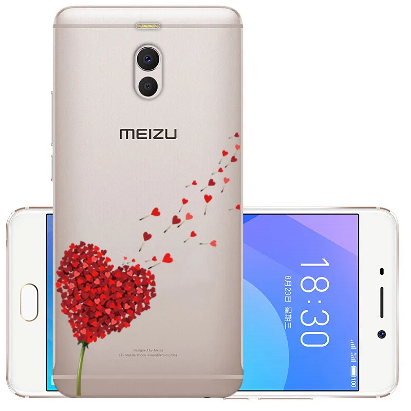 Мягкий ТПУ чехол Arvin для Meizu 16 M3S M5S M6 Pro 7 Plus Прозрачная силиконовая задняя крышка M3