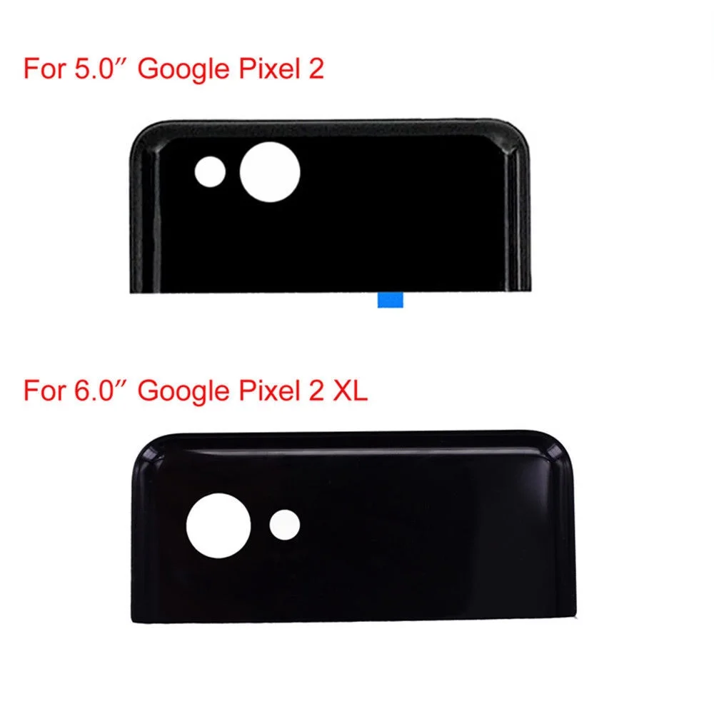 Верхняя крышка для Google Pixel 2 5 0 дюйма/Pixel 2XL 6 дюйма задняя камеры стеклянный