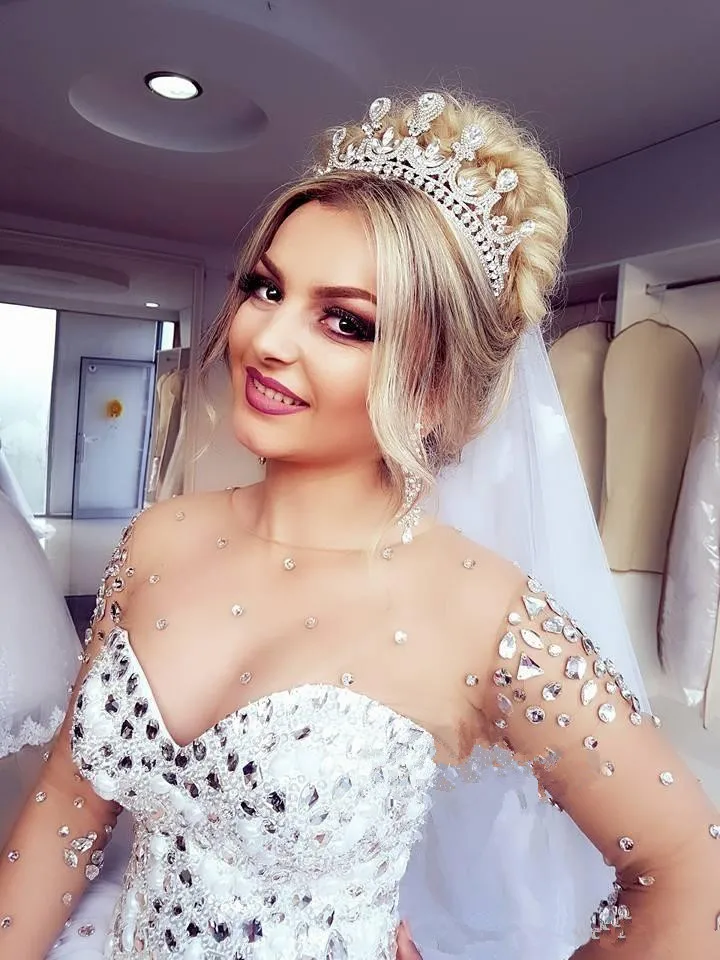 Vestido De Nova 2020 зимние сапоги с роскошными кристаллами и бисером бальное свадебное