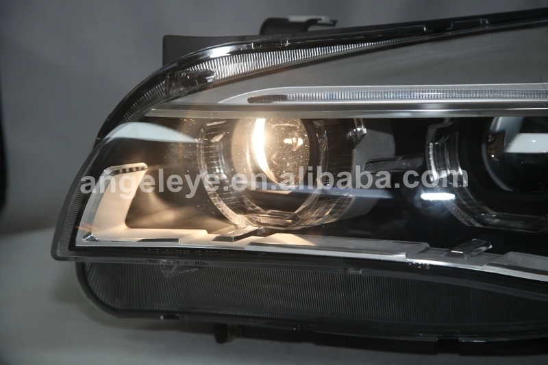 Для BMW X1 E84 Светодиодные ленты Ангельские глазки головной светильник 2009 2014 года