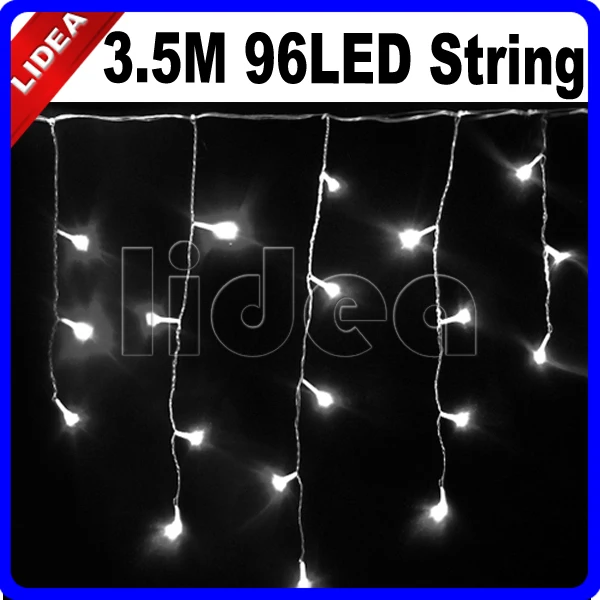3 5 м 96 светодиодов 9 цветов Свадебная вечеринка Новогодняя гирлянда светодиодная