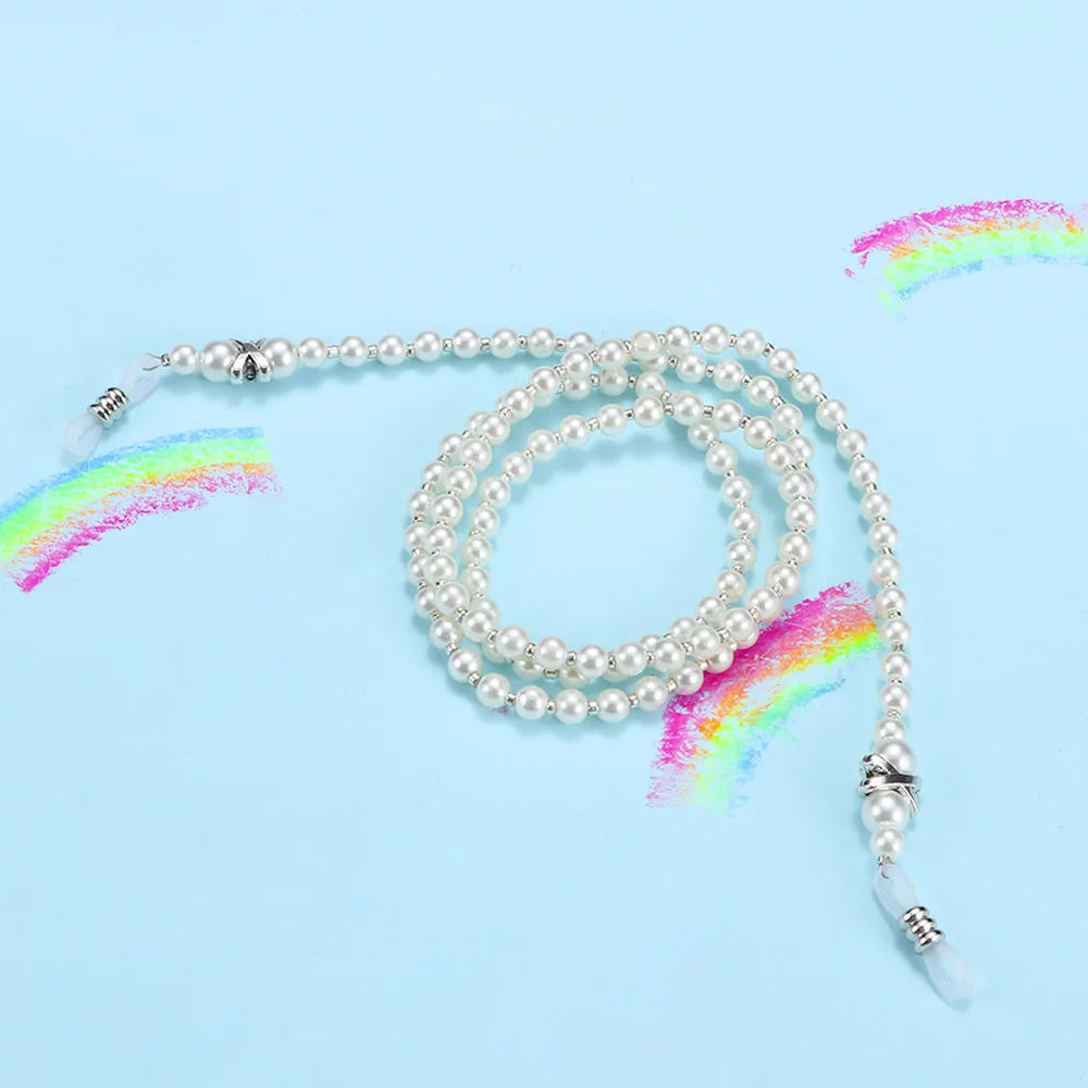 Цепочка для очков Женская ручной работы Модный Элегантный шнур с имитацией