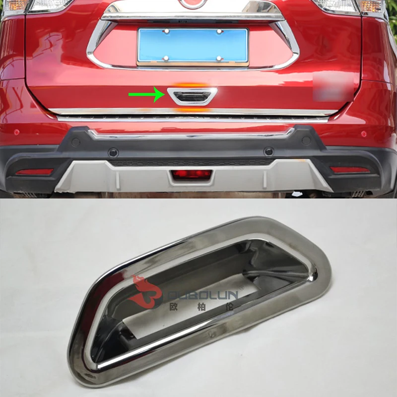 

Car Accessories Exterior Decoration ABS Chrome Rear Door Gate Handle Bowl Cover Trim For Nissan X-Trail 2014 Car-styling