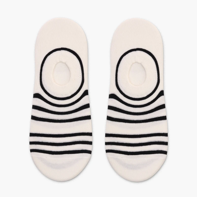 Black Stripes PEONFLY мужские носки с закрытым носком Веселые геометрические полоски точечные буквы камуфляж уличные harajuku Хип-хоп хлопковые носки-башмачки - Цвет: Black Stripes