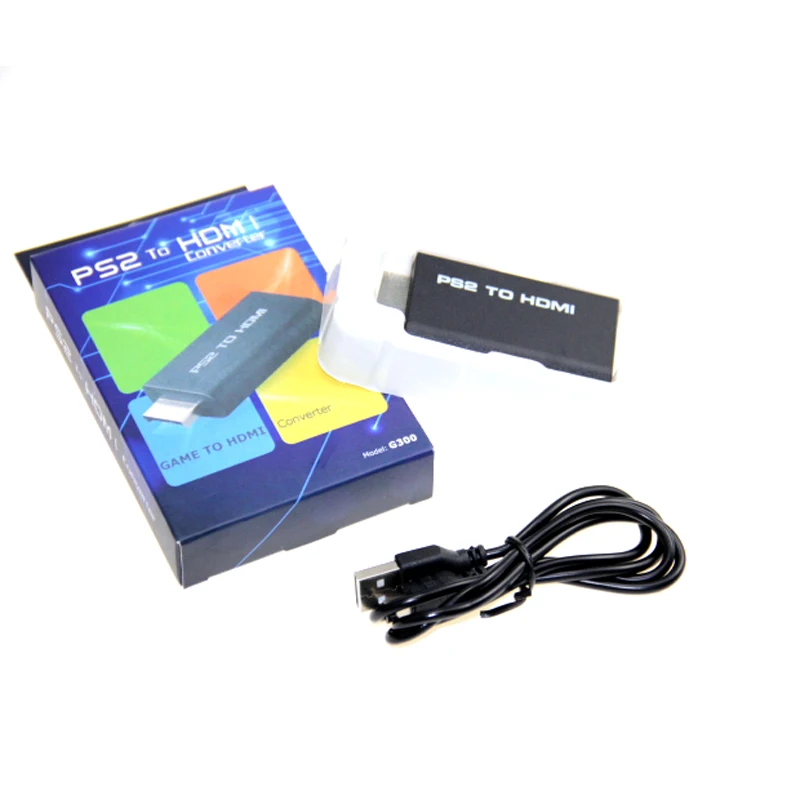 Хит продаж преобразователь для аудио и видео с дисплеем PS2 в HDMI совместимый 3 5 мм