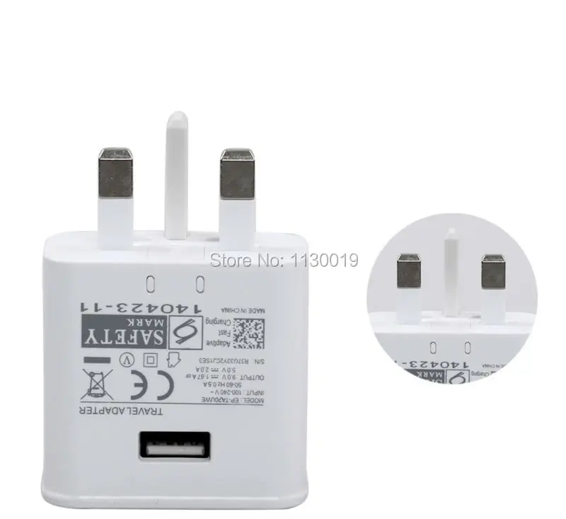 DC 9 В 1.67a или 5 В 2A Выход один USB Порты и разъёмы Великобритания Plug быстро Зарядное устройство Адаптеры питания используется для Samsung s6 Note 4 мобильного телефона Планшеты PC